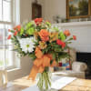 Orange crush! This fresh arrangement is packed with clean, bright, citrus colors