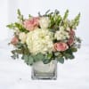 Pale Current is a softly structured garden-style arrangement designed with intention and