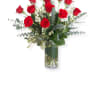 Pretty, red and perfect. There's nothing like long-stemmed red roses to show