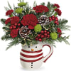 Whether filled with festive flowers for Christmas or hot cocoa in the