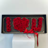 l love u box comes with red roses
this love box,is an expression