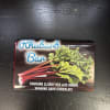 A delightful blend of sweet-tart rhubarb and rich, award-winning dark chocolate. This