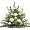 Perfect for either the home or service, this stunning arrangement features football