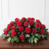 3 options 
A- 1 1/2 Dozen carnations &amp; 1 dozen roses 
Baby