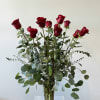 Indulge in timeless romance with the Super Long Stemmed Red Roses bouquet