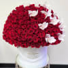 
200 Premium Red Roses with Orchids
