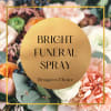 Designer&rsquo;s Choice Bright &amp; Colorful Funeral Spray

Honor a loved one with a