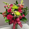 Greens and pinks galore! Such a beautiful arrangement with the best color