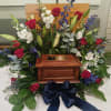 Urn design honors our service people.