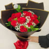 Standard: 12 red roses with black wrap
Deluxe: 18 roses
Premium: 24 roses