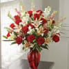 Take her breath away with this impressive showy arrangement of beautiful valentine