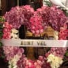 ...This heart shaped wreath is a great way to send your condolences