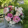 A Celebration of Pink and Blush Elegance
The "All Around Pink" arrangement is