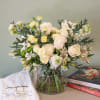 An Arden Road Signature design, this flower arrangement is created delicately with