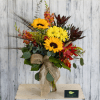 A bright, fresh, fall arrangement perfect for any occasion! 