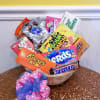 This is the perfect basket to send to someone who loves sweets