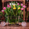 We just know that these individually wrapped bunches of tulips will WOW
