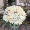 Designers Choice of array of fresh cut White Tones Florals with mix