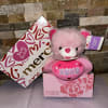 Our perfect combo with teddy bear and chocolate