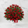 Each rose in our Blessed with Love Arrangement is a touching way