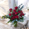 A fun whimsical red rose arrangement perfect for Valentine&rsquo;s Day.  One