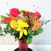 You can give this beautiful arrangement as a gift to comfort someone