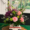 Send love in style with our Love Letter Express Mail Truck Bouquet!