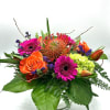 Beautiful mix of fresh flowers to include; protea, roses ,gerbera daisy's, tulips