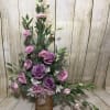 Lavender roses and lisianthus....a perfect combination!
*Arrangement is one sided