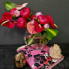 Peonies, Ranunculus, Anthurium OH MY! We make this arrangment with so much