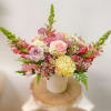 Theme Colors: Blush color, Light pink ,Light purple.

Featured Blooms: Roses, alstroemeria, Ranunculus