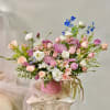 Product Information: 

Theme Colors: Shades of, Pink, white, lavender&amp; Blue.

Featured: Blooms: Roses