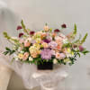 Product Information
Theme Colors: Shades of pinks, purples and whites

Featured Blooms: Roses, snapdragon