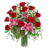 Embrace the essence of love with Starry Romance, a captivating floral arrangement
