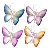 Add a touch of sparkle with these beautiful butterfly hanging ornaments. Each