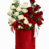 A powerful and elegant floral composition designed to express love in its