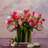 Flowers heal me. tulips make me happy.
Rebecca Wells
Welcome this artistic tulip arrangements