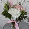 A combination of Tulips, Hydrangeas and Roses... simplistic love at its finest!