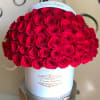 50 Premium Fresh Red Roses 