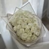 A timeless bouquet of elegant white roses, symbolizing purity, sincerity, and quiet