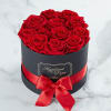 12, 24 or 36 Magnificent red roses arrange inside this beautiful gift