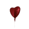 This single red heart balloon symbolizes love, passion, and warm emotions. A