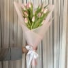 20 Pink Tulips carefully wrapped and tied with a satin ribbon

Please request