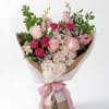 The Rose Edit Bouquet is a thoughtfully hand-tied bouquet designed in a