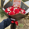 Classic Valentine's gift beauty in its purest form. Our '12 Roses Bouquet'