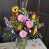 A beautiful bouquet of mixed colors and flowers 