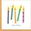 Light up someone's birthday with these colorful quilled birthday candles! These lit