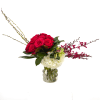Striking yet effortlessly elegant, this floral arrangement is a sophisticated expression of