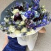 Bouquet &ldquo;Bluebella&rdquo; is the epitome of elegance and refined style. Deep blue