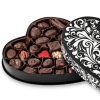 Midnights assortment of chocolates in a swirl heart box.
PLEASE NOTE, picture is